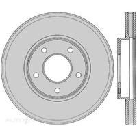 New Genuine PROTEX Rotor - Front #DR12156