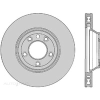 New Genuine PROTEX Rotor - Front #DR12318