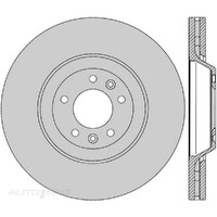 New Genuine PROTEX Rotor - Rear #DR12359