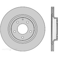 New Genuine PROTEX Rotor - Rear #DR12376
