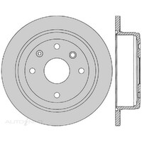 New Genuine PROTEX Rotor - Rear #DR12408