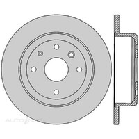 New Genuine PROTEX Rotor - Rear #DR12528