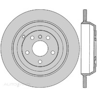 New Genuine PROTEX Rotor - Rear #DR12537