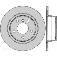 New Genuine PROTEX Rotor - Rear #DR12585