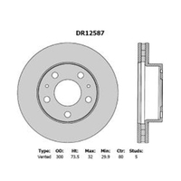 New Genuine PROTEX Rotor - Front #DR12587