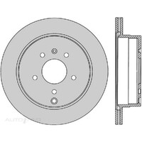 New Genuine PROTEX Rotor - Rear #DR12600