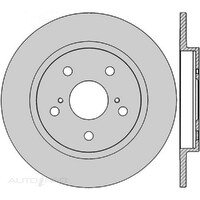 New Genuine PROTEX Rotor - Rear #DR12818