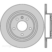 New Genuine PROTEX Rotor - Rear #DR12829