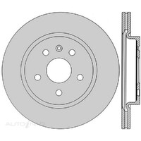 New Genuine PROTEX Rotor - Rear #DR13025