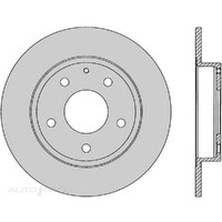 New Genuine PROTEX Rotor - Rear #DR13034
