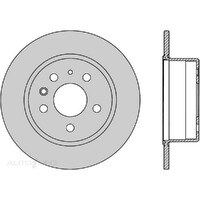 New Genuine PROTEX Rotor - Rear #DR251