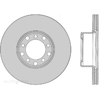New Genuine PROTEX Rotor - Front #DR258