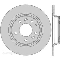 New Genuine PROTEX Rotor - Rear #DR2951