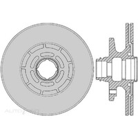 New Genuine PROTEX Rotor - Front #DR336