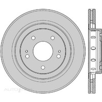 New Genuine PROTEX Rotor - Front #DR417