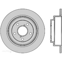 New Genuine PROTEX Rotor - Rear #DR644