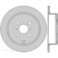 New Genuine PROTEX Rotor - Rear #DR713