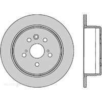 New Genuine PROTEX Rotor - Rear #DR741