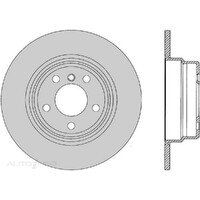 New Genuine PROTEX Rotor - Rear #DR814