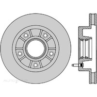 New Genuine PROTEX Rotor - Front #DR937