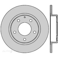 New Genuine PROTEX Rotor - Rear #DR951
