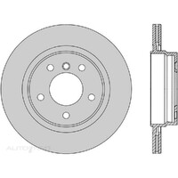 New Genuine PROTEX Rotor - Rear #DR967