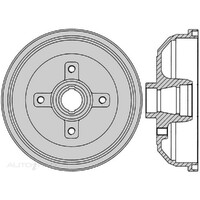 New Genuine PROTEX Brake Drum #DRUM1609