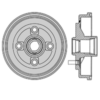 New Genuine PROTEX Brake Drum #DRUM1666