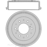 New Genuine PROTEX Brake Drum #DRUM1739
