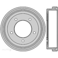 New Genuine PROTEX Brake Drum #DRUM1839