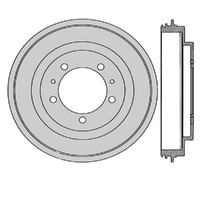 New Genuine PROTEX Brake Drum #DRUM4100