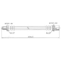New Genuine PROTEX Hydraulic Hose - Rear #H1708