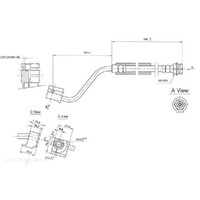 New Genuine PROTEX Hydraulic Hose - Front #H1775