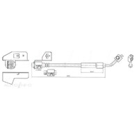 New Genuine PROTEX Hydraulic Hose - Rear #H1865