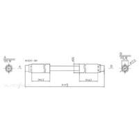 New Genuine PROTEX Hydraulic Hose - Front #H3054