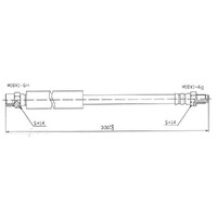 New Genuine PROTEX Brake Hydraulic Hose - Front #H3147
