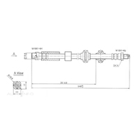 New Genuine PROTEX Hydraulic Hose - Front #H3537