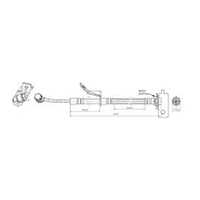 New Genuine PROTEX Hydraulic Hose - Front #H3731