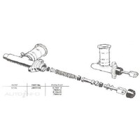 New Genuine PROTEX Brake Master Cylinder #JB1116