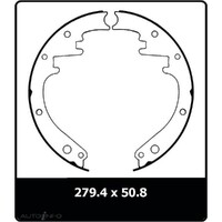 New Genuine PROTEX Brake Shoe - Rear #N1064