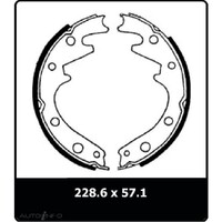 New Genuine PROTEX Drum Brake Shoe - Front #N1163
