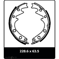 New Genuine PROTEX Brake Shoe - Front #N1263