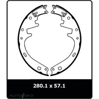 New Genuine PROTEX Brake Shoe - Rear #N1323