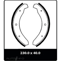 New Genuine PROTEX Brake Shoe - Front #N1334