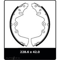 New Genuine PROTEX Brake Shoe - Rear #N1348