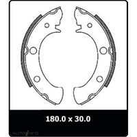 New Genuine PROTEX Brake Shoe - Rear #N1368