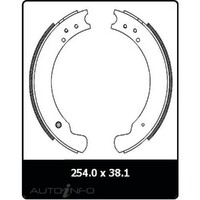 New Genuine PROTEX Drum Brake Shoe - Front #N1417