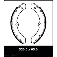New Genuine PROTEX Brake Shoe - Front #N1448