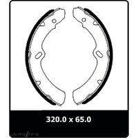 New Genuine PROTEX Drum Brake Shoe - Front #N1515