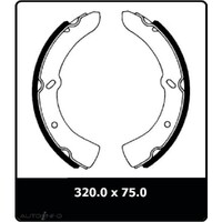 New Genuine PROTEX Drum Brake Shoe - Front #N1521